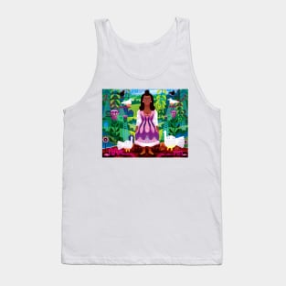 Malinche (Mother of Modern Mexico) Tank Top